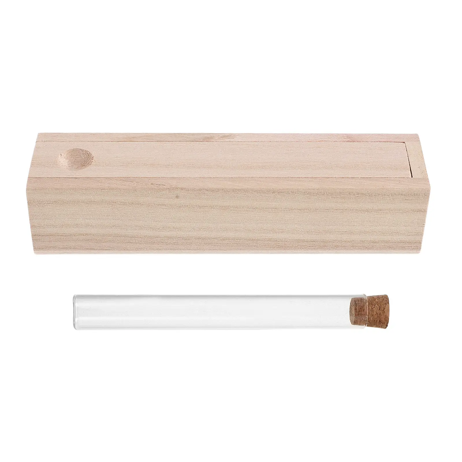 

Wooden Necklace Bracelet Box Sliding Lid Rectangular Vintage Jewelry Organizer Display Case for Wedding Birthday Anniversary