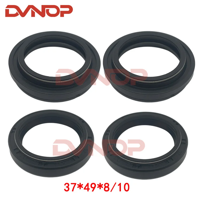 Retentor de Óleo e Guarda-Pó da Suspensão Dianteira 37 49 8/10 para Suzuki GW250 Inazuma 250 VL250 Intruder 250 VL GW 250 GS850 GL1000 1100