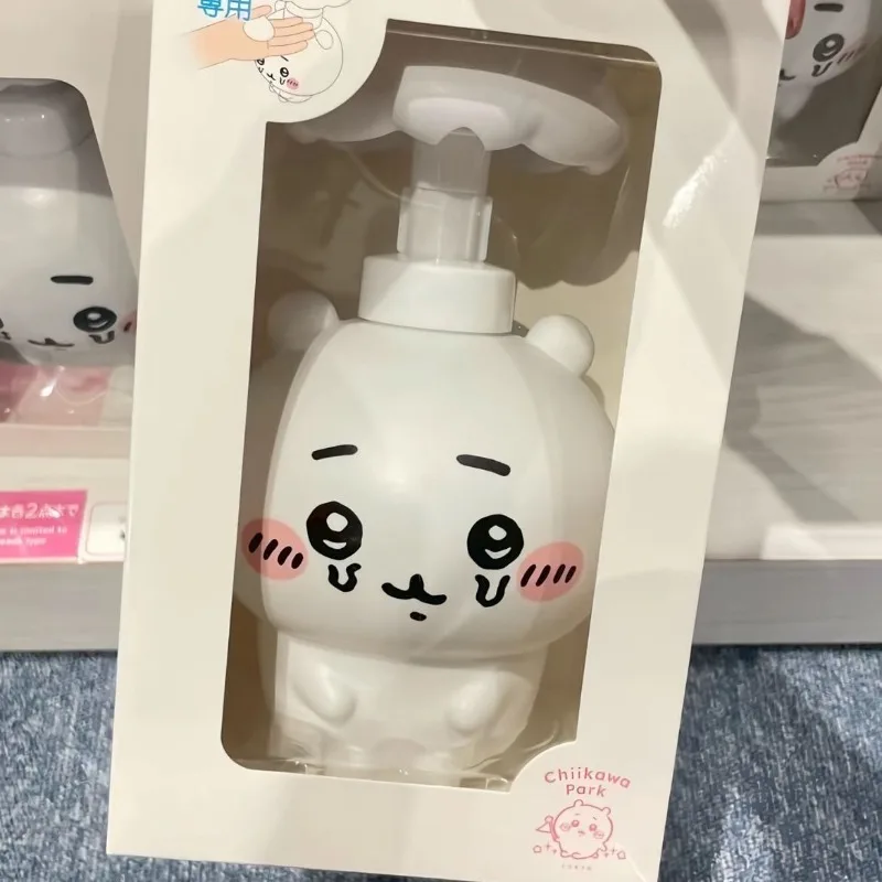 

MINISO Chiikawa Hachiware Usagi дезинфицирующее средство для рук дозирующая бутылка гриб пустая бутылка новый стиль модные трендовые подарки для девочек