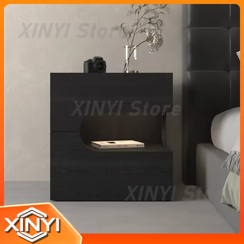 Modern Vintage Nightstand for Bedroom Furniture Elegant Nordic Luxury Meble Do Pokoju Aesthetic Comfortable Storage Unique