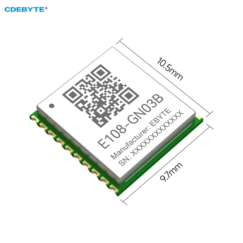 

BEIDOU Satellite Positioning Module AT6668B AT9880B CDEBYTE E108-GN03B EWM108-GN06B Series Support A-BDS Ultra Small Size
