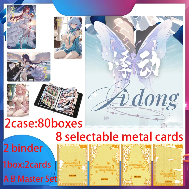 

Newest XinYun KaShe Ji Dong A5 Size Boards Genshin Anime Rare Hobby Collection ACG Girls Booster Box Hobbies Gifts