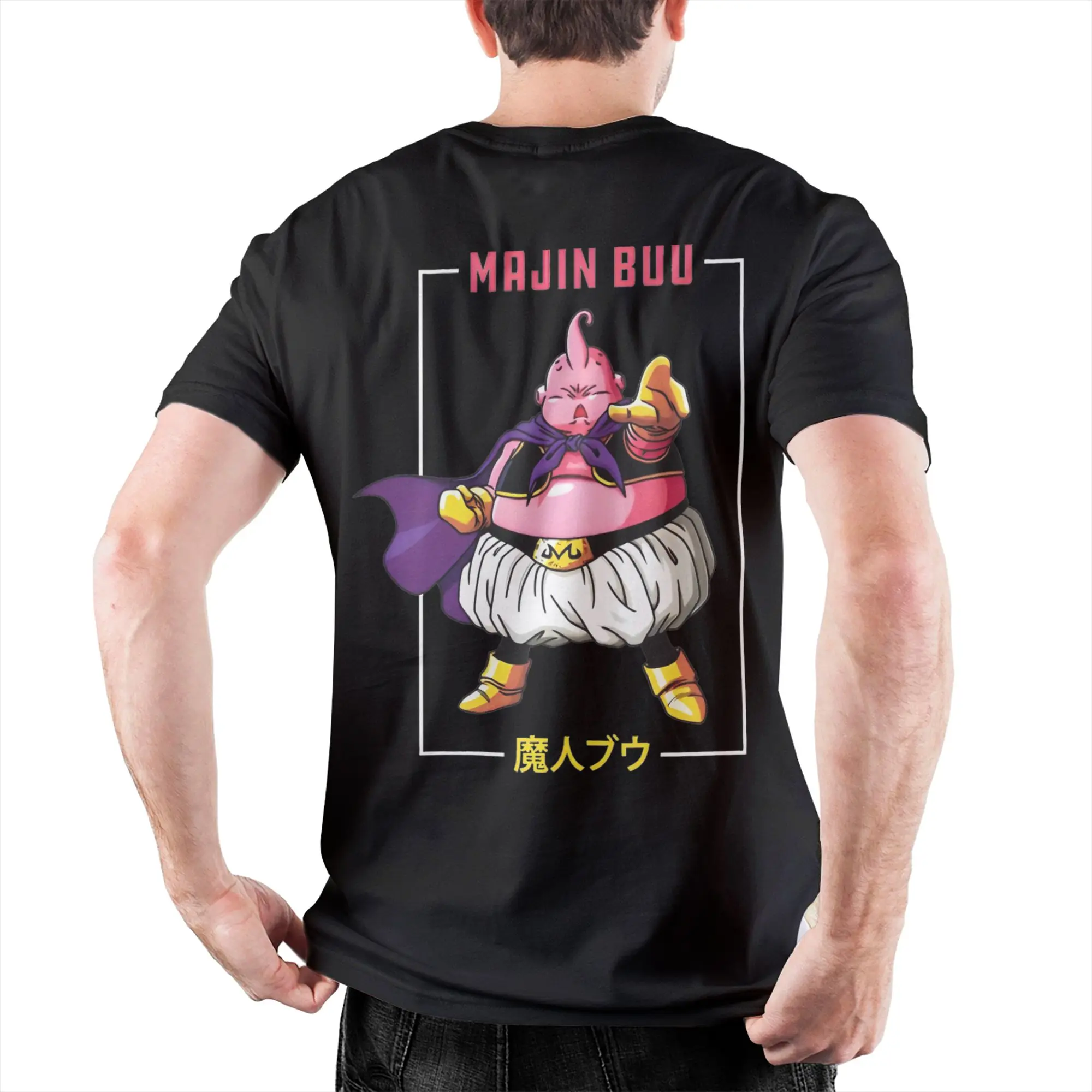 MangaMajin Buu Dragon Ball  T Shirt Men's Cotton Clothing Retro  O-neck Short Sleeve