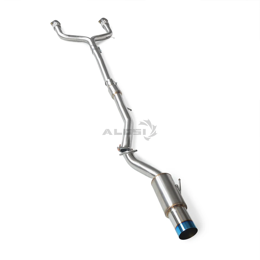 Cat back exhaust for Infiniti Q70 2.5 3.5 3.7 2013-2019  Large caliber pointed exhaust ALOSI high-performance exhaust