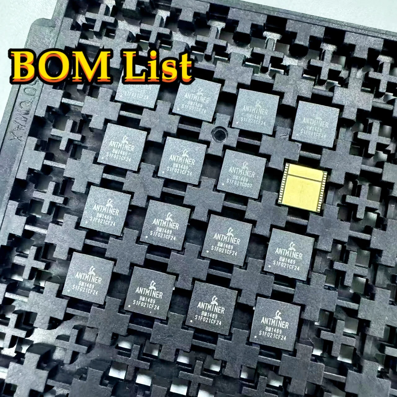 شريحة Asic الجديدة BM1489 لـ Antminer L7 المتوفرة في المخزون