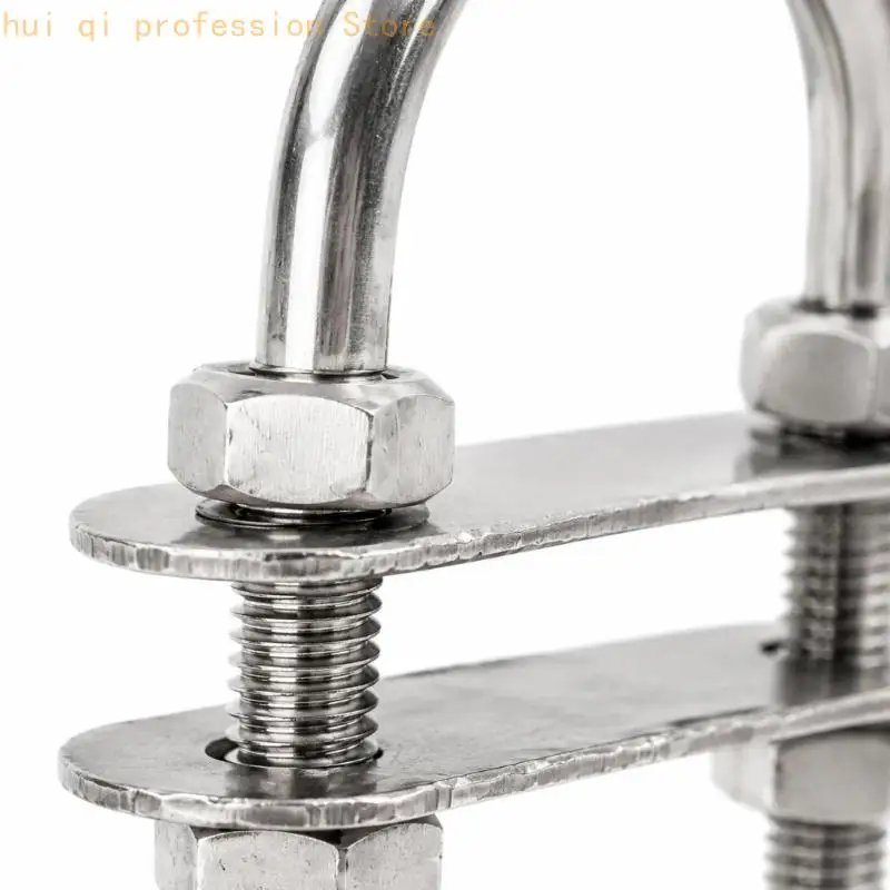 Verstellbarer Doppelklemm-Rigging-Clip für Drahtseilverbindungen 4 Zoll H8WE – Detail 10