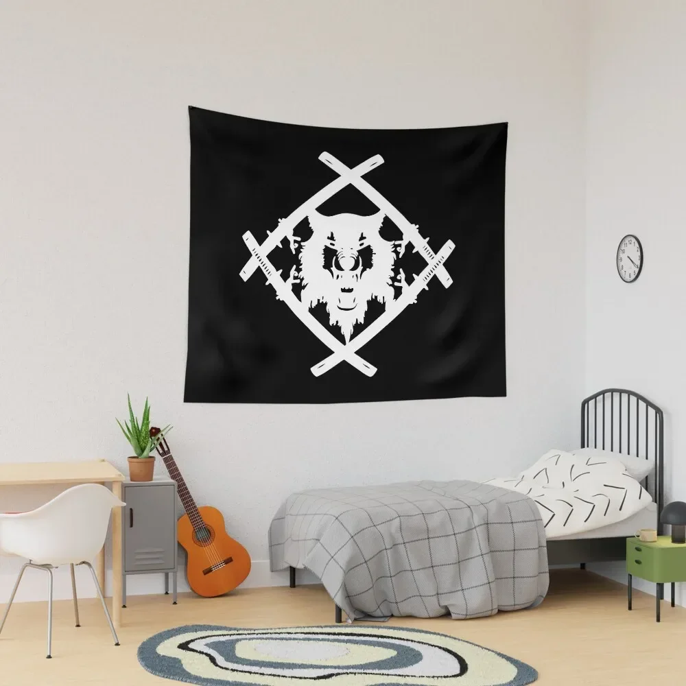 

Xavier Wulf Merch Xavier Wulf Logo Tapestry Room Decor Korean Style Wall Coverings Decorations For Room Tapestry