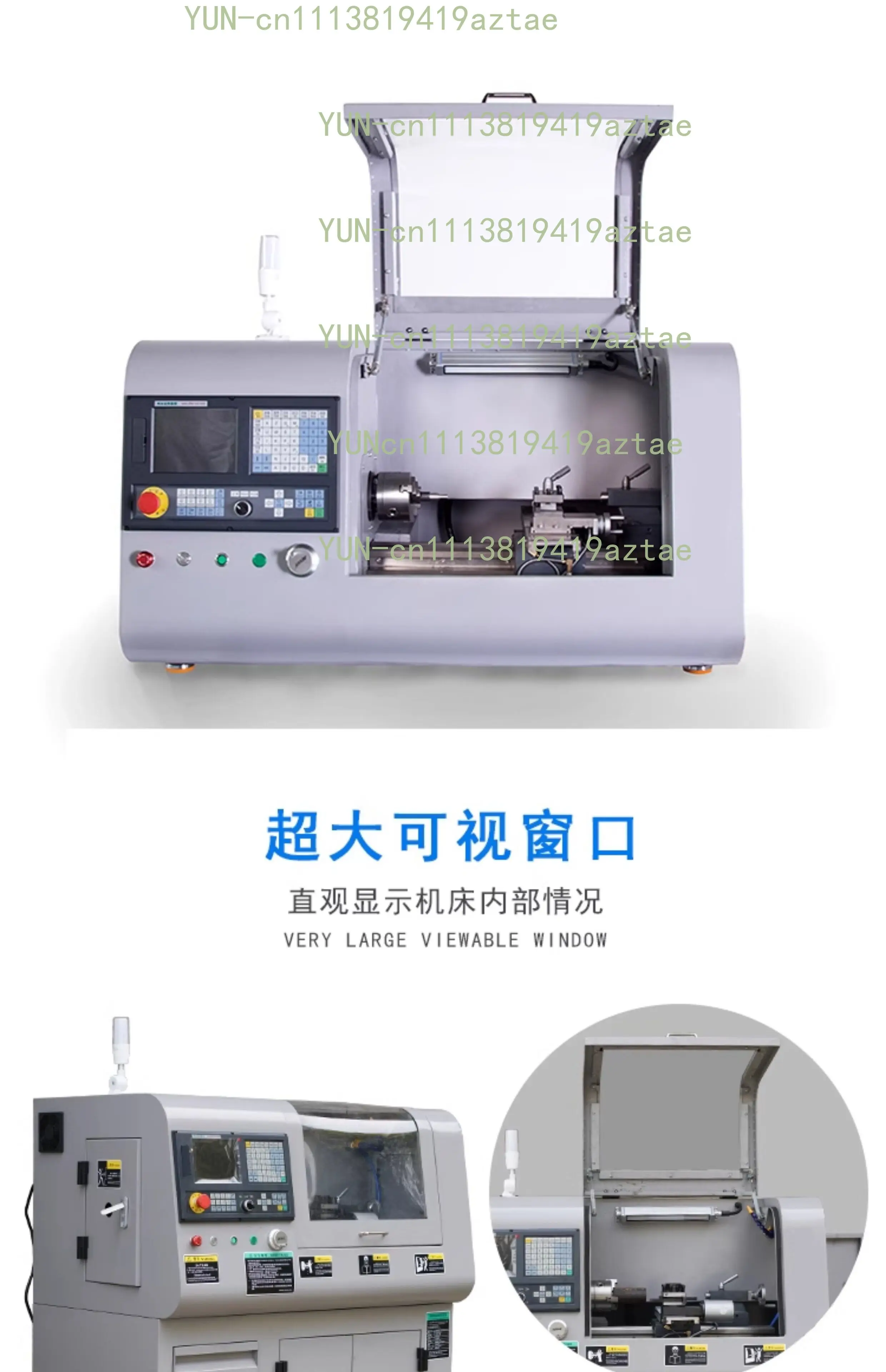 FOR Small CNC Ck210 Light-Duty Vehicle Bed CNC Car Precision Automatic