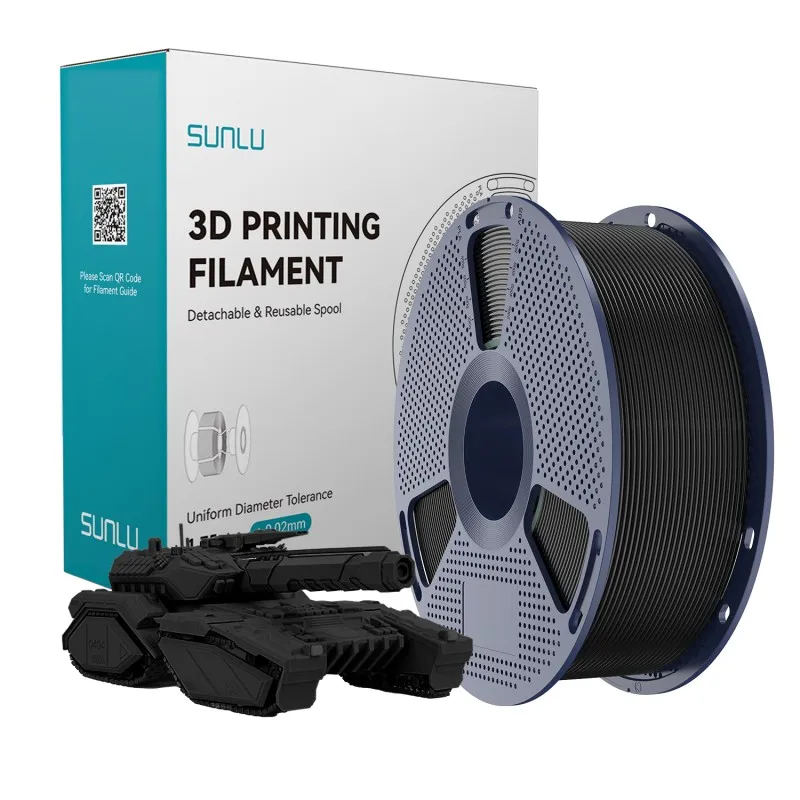 SUNLU 5KG Hoge snelheid PLA 3D-printerfilament 1KG 1,75 mm ± 0,02 MM High Flow Snelle 3D-printerfilament Ontworpen voor snelle afdrukken