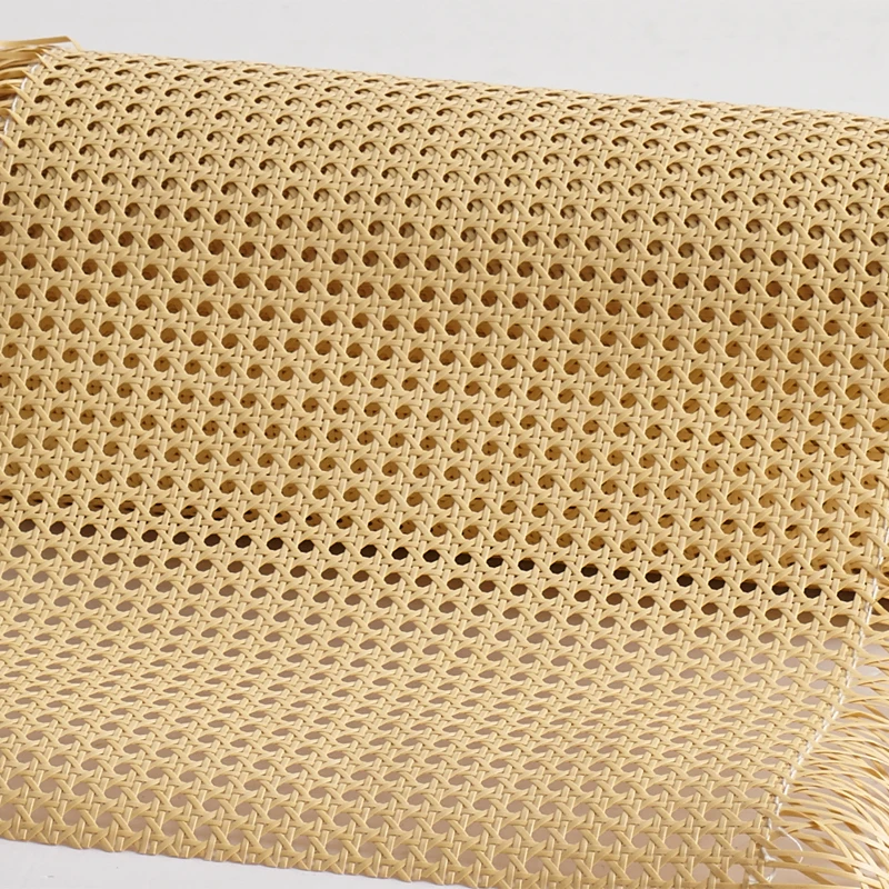 Rattan di plastica tessitura ottagonale naturale soffitto impiallacciatura decorazione mobili porta telaio schermo materiale tessuto multifunzionale