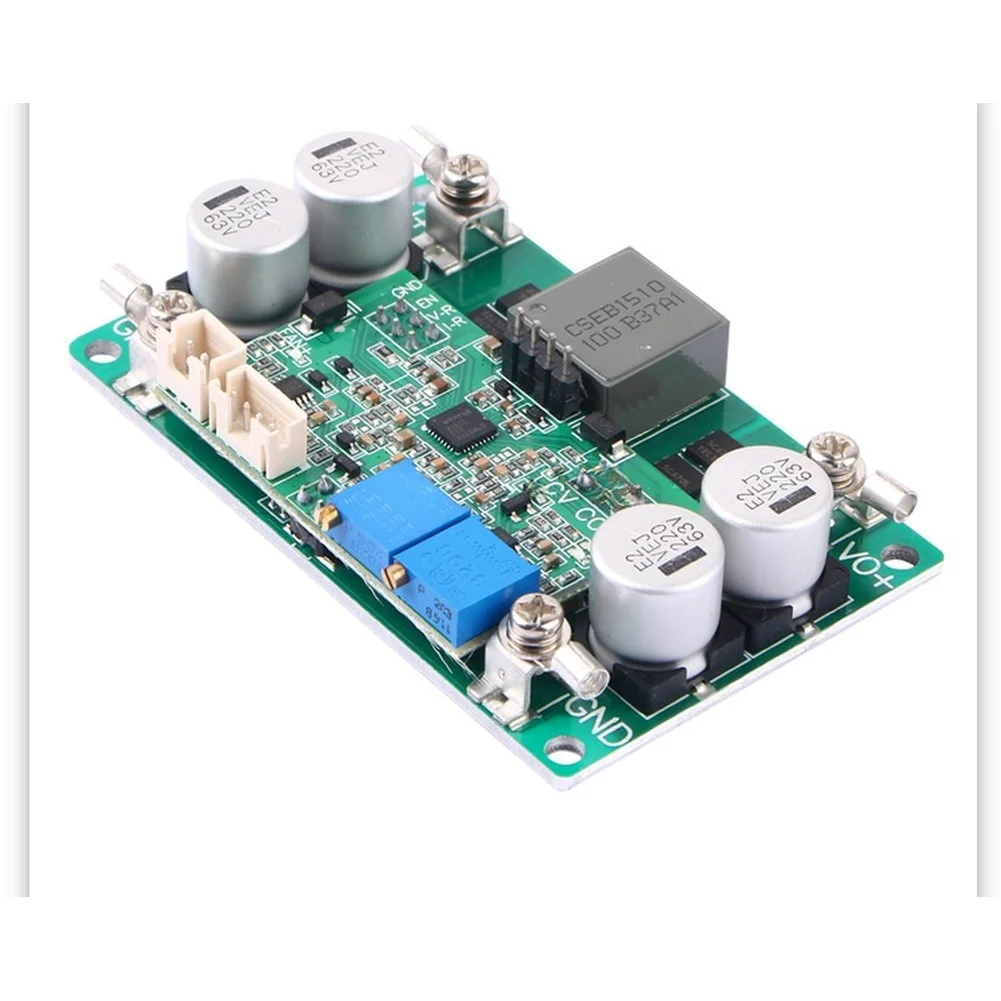 1100W Aluminum Cased Automatic Boost DC Module Adjustable from 9V-58V Input to 2.4V-56V Output for Reliable Operation