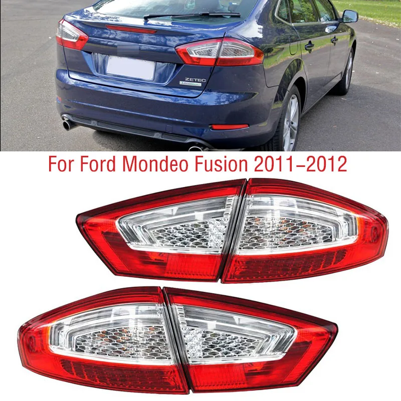 

For Ford Mondeo Fusion 2011-2012 Car Rear Bumper Tail Light Assembly Brake Stop Reverse Lamp Taillight Taillamp