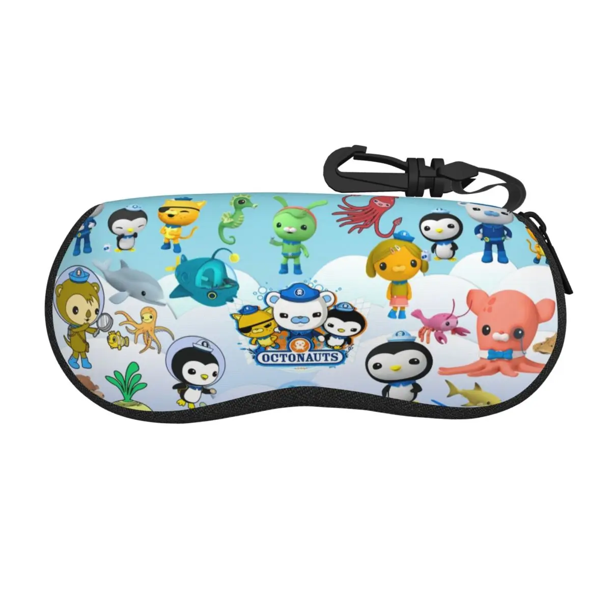 

Custom The Octonauts Adventure Shell Eyeglasses Case Women Men Cool Glasses Case Sunglasses Box Pouch