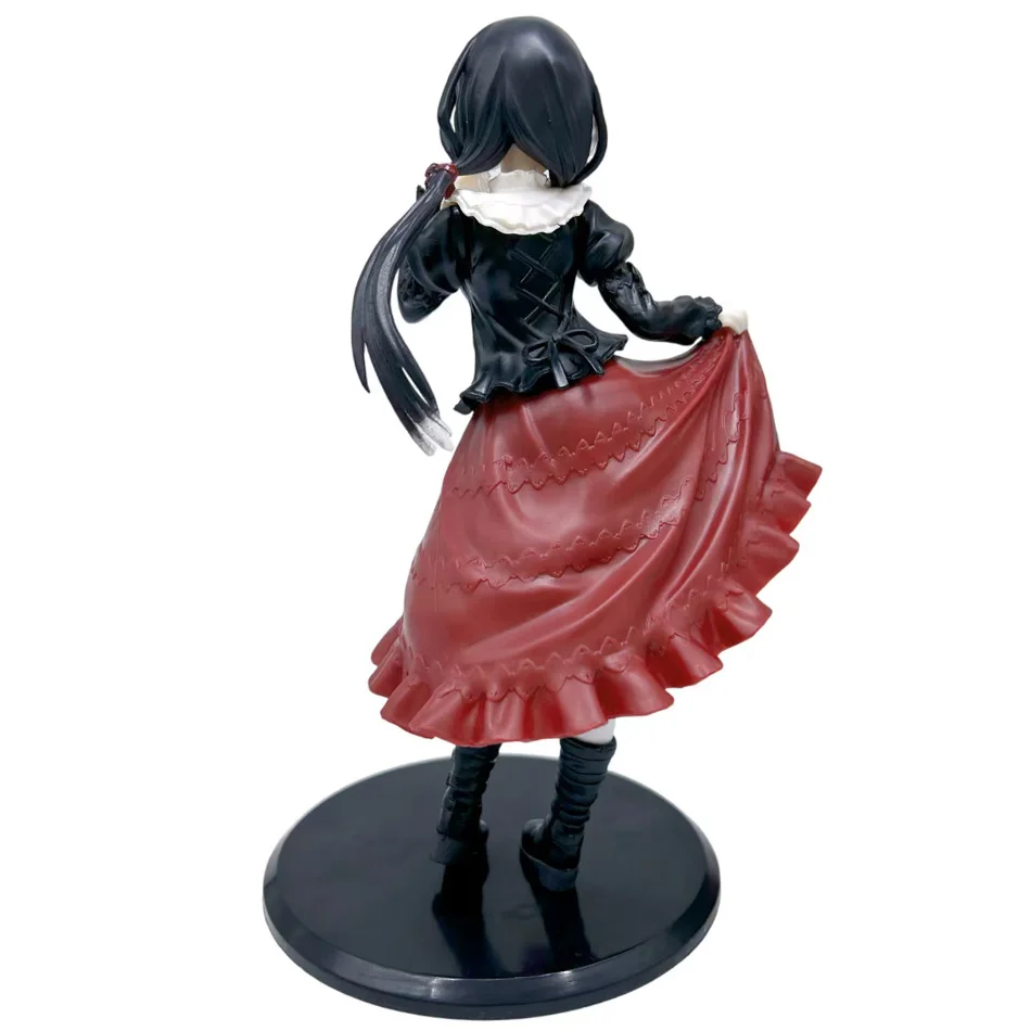 20ซม.วันที่A LIVEอะนิเมะชุดสีแดงTokisaki Kurumi LoriสาวPVCอะนิเมะAction Figuresอะนิเมะการ์ตูนของเล่นของขวัญ