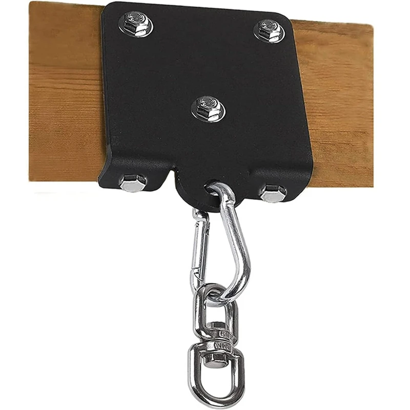 

Heavy Punching Boxing Bag Hanger - Heavy Duty Bag Hanger Bracket,360° Rotation Wall Ceiling Mount Wood Beam Hook