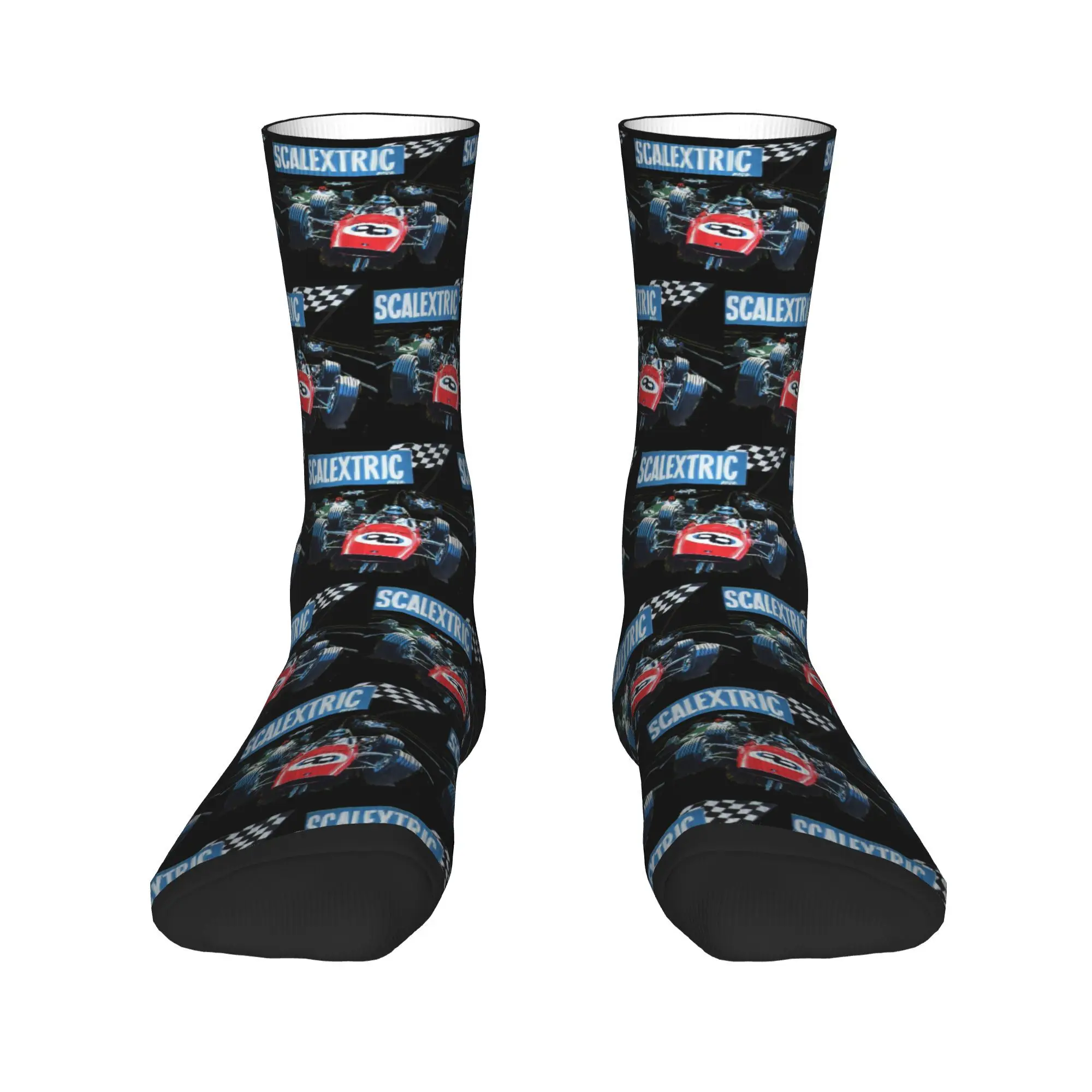Calzini classici Scalextric Calze Harajuku che assorbono il sudore Calzini lunghi per tutte le stagioni Accessori per regali unisex