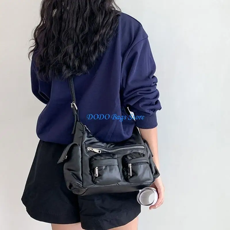 

E8FB Большая пропускная способность мешка для кросс -кузова для женщин мягкие кожаные сумки для кожи PU