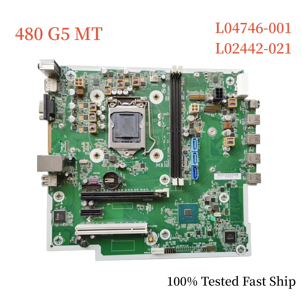 

L04746-001 For HP ProDesk 480 G5 Motherboard L02442-021 L04746-601 LGA1151 DDR4 Mainboard 100% Tested Fast Ship