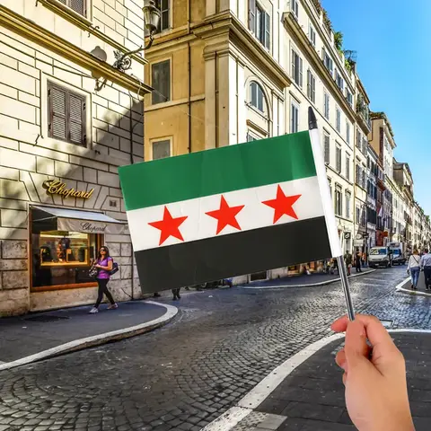 6 best sales टेबल झंडा - №1