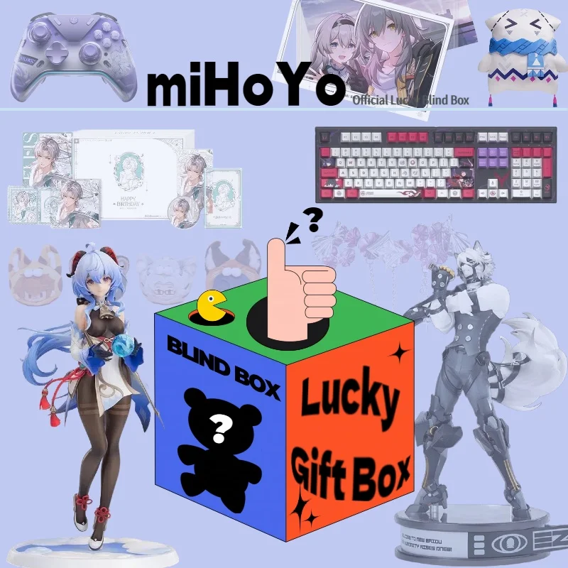 

official GenshinImpact/Honkai Impact 3rd/Honkai:StarRail/Tears of Themis/Zenless Zone Zero Mystery Box Surrounding Anime