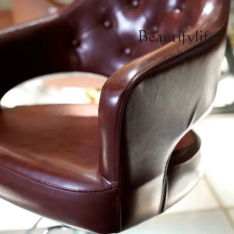 J HH Premium Styling Chair Barber Shop Chair Head Therapy Lifting Beauty Salon Hair Salon Shaving Seat Hair Salon