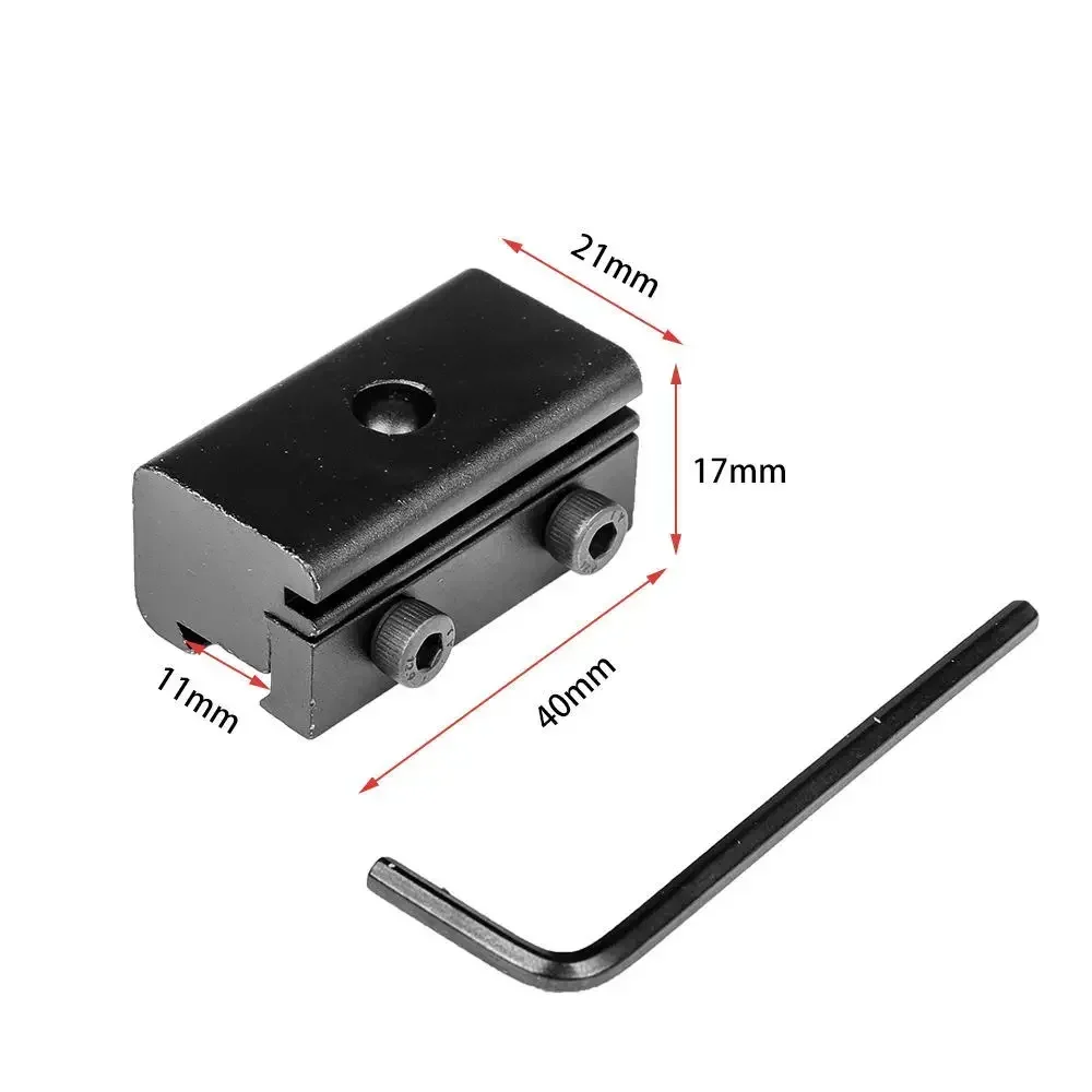 11mm Rail Mount Bipod Sling Swivel Stud Adapter High Riser Base Toy Gun Accessories