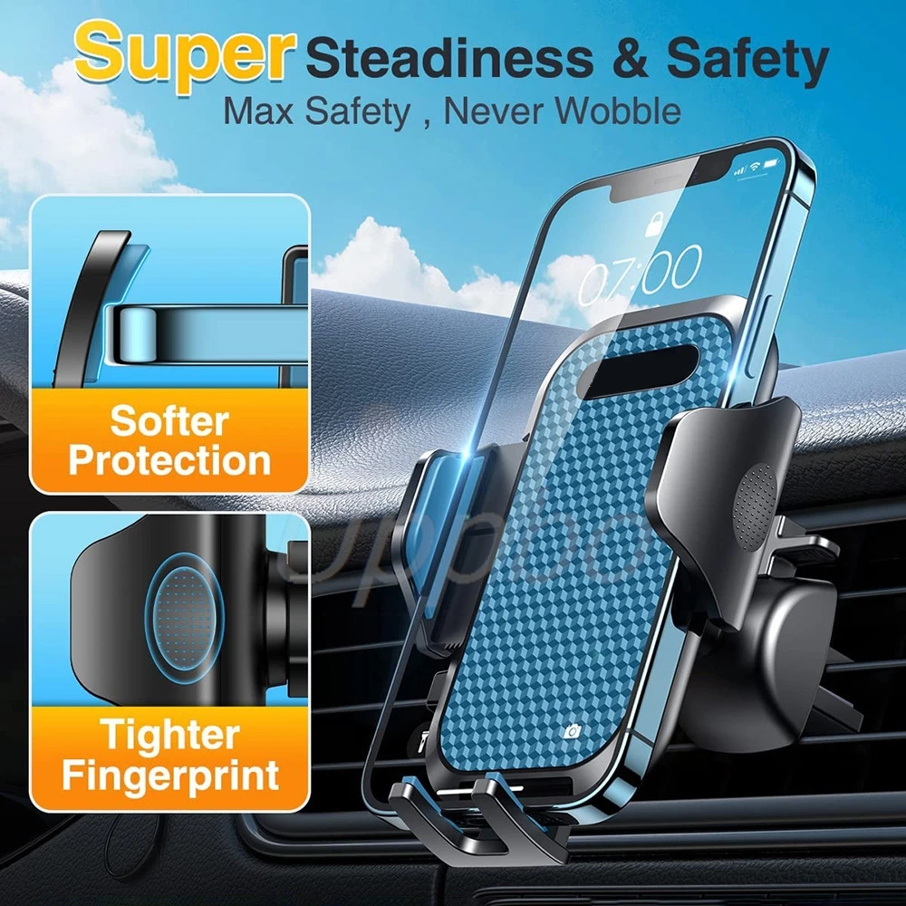 

3-IN-1 Car Phone Holder Dashboard Windshield Air Vent Mount GPS Cell Phone Support Bracket Universal Mobile Phones Accessories