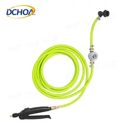 Secchio per irrigazione macchina per idropulitrice ad alta pressione per auto con filtro accessori per la pulizia dell'auto tubo dell'acqua spruzzatore in PVC regolabile