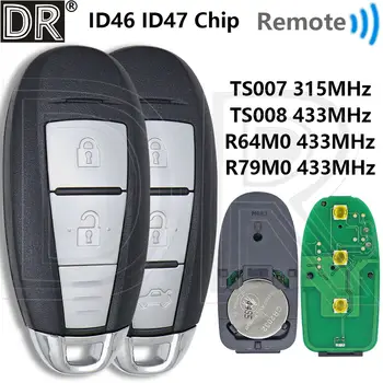 適用於鈴木 Swift SX4 Vitara S-Cross Ciaz Kizashi 的優質 ID46 ID47 晶片 TS007 315MHz TS008 433MHz R64M0 R79M0 汽車遙控器 6 最佳銷售 鈴木跨界車 - №6