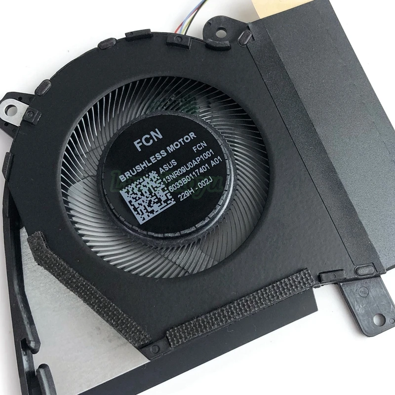ASUS ROG Zephyrus G14 GA402R GA402RJ GA402RK 쿨러 13NR09U0AP0901 1001 2022 버전 용 새 원본 노트북 CPU GPU 냉각 팬