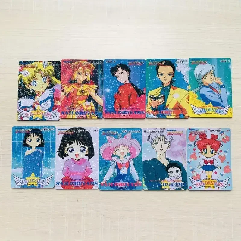 Self Made Sailor Moon Starlight Three Musketeers Sailor Uranus Chibiusa Anime Game Characters Classic Series Collection Card Toy