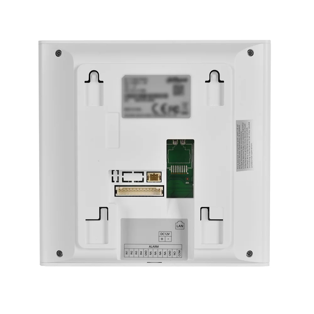 Dahua VTH2611L-WP IP & Wi-Fi Indoor Monitor Supports Standard PoE 4.3" TFT Capacitive TouchScreen 2-Way Audio Ethernet&Wi-Fi