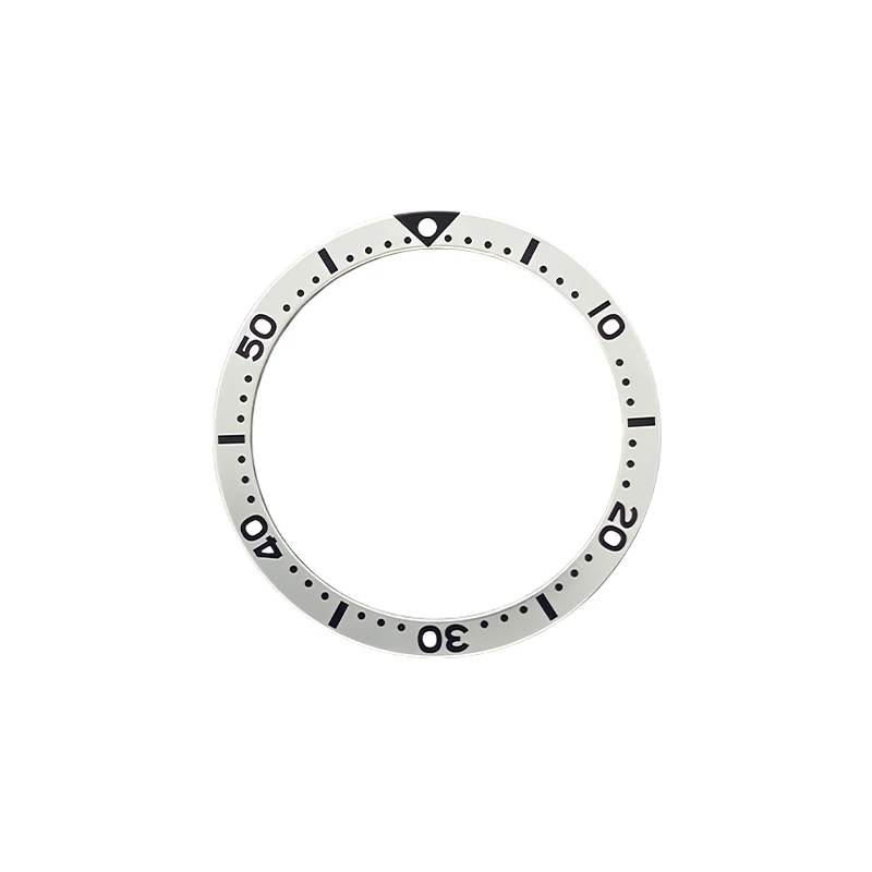 Alumínio Mergulho Assista Bezel Insert para Homens, relógio de pulso Case, Substituir Bezel Anel, Fit para SKX007, SKX009, SRPD, 38mm x 31.5mm
