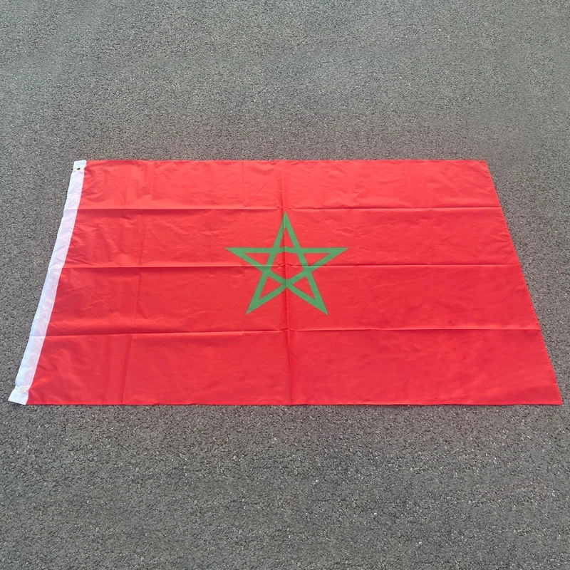 90*150cm Morocco flag MA MAR The Kingdom of polyester printing maro moroccan morocco banner