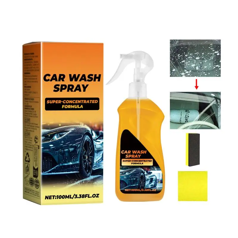 

Waterless Car Wash Spray Gentle Headliner Cleaner For Car Interior Car Wash Shampoo Multipurpose Waterless Car Wash Car Interior