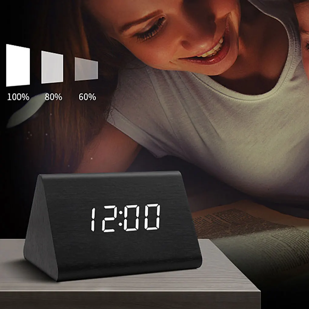 Sleek Digital Clock For Bedside Tables And Shelves Alarm Clocks For Bedrooms Alarm Clocks For Kids