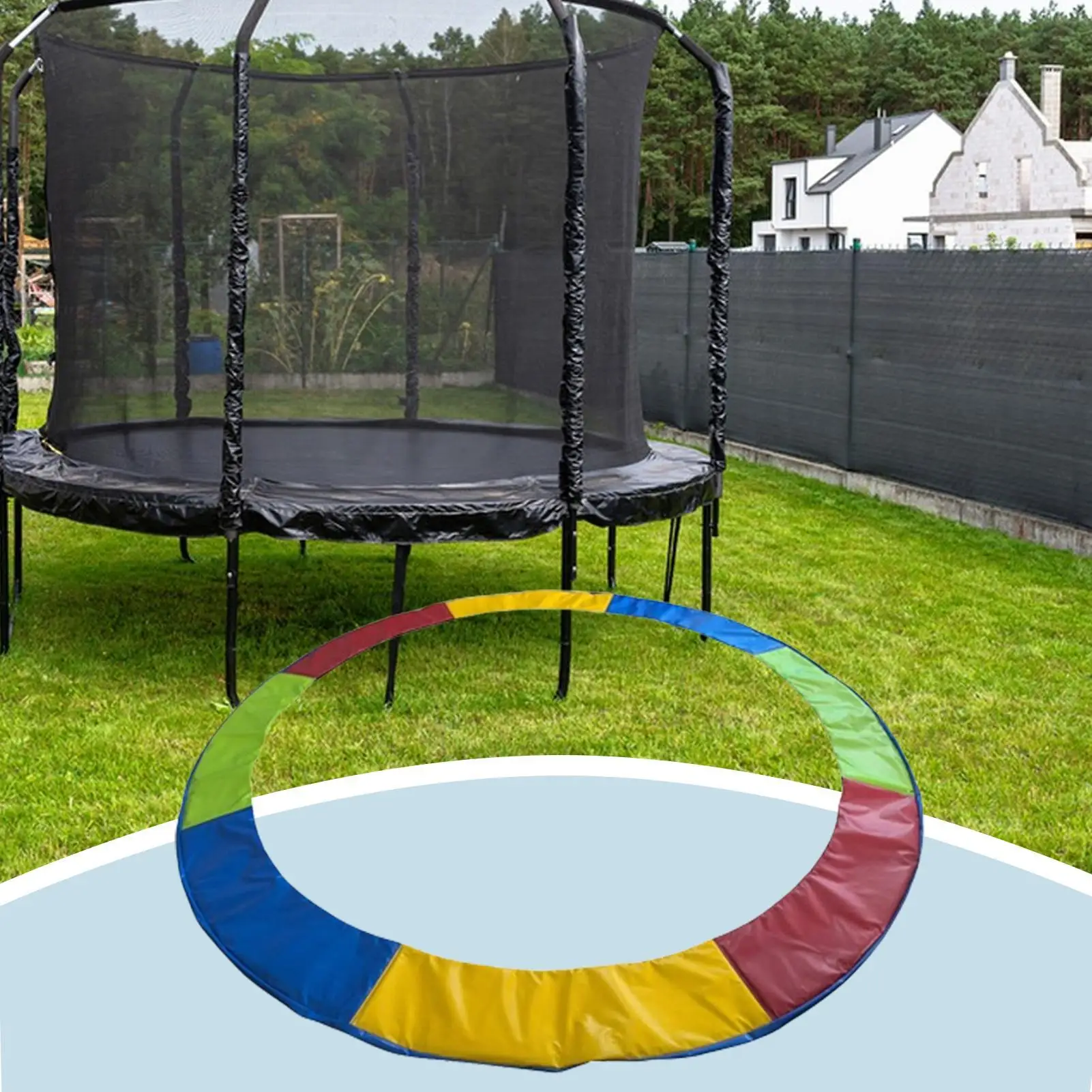 

Trampoline Padding Replacement Colorful Jumping Mat Trampoline Replacement Pad For Backyard Gym Playground Outdoor Garden