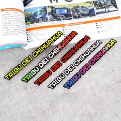 TRIBU DEI CHIHUAHUA Motorcycle Decals Helmet Visor Stickers Lens Decoration for SHOIE KYT HJC Shark ARAI AGV K1 K3 K5-S K3SV K1S