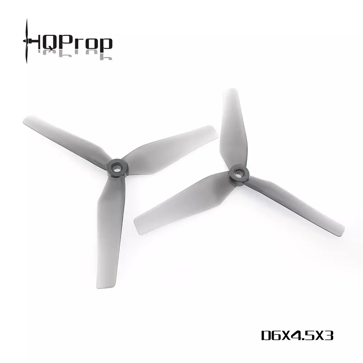 HQProp 6 Inch Tri Blade Propeller D6X4.5X3 2CW 2CCW for FPV Racing Drone
