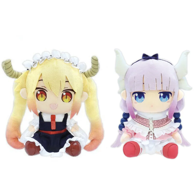 

Taito Miss Kobayashi's Dragon Maid Tohru Kanna Plush Toy Stuffed Doll Cute Kawaii Anime Plushie Kids Toys for Girls Children