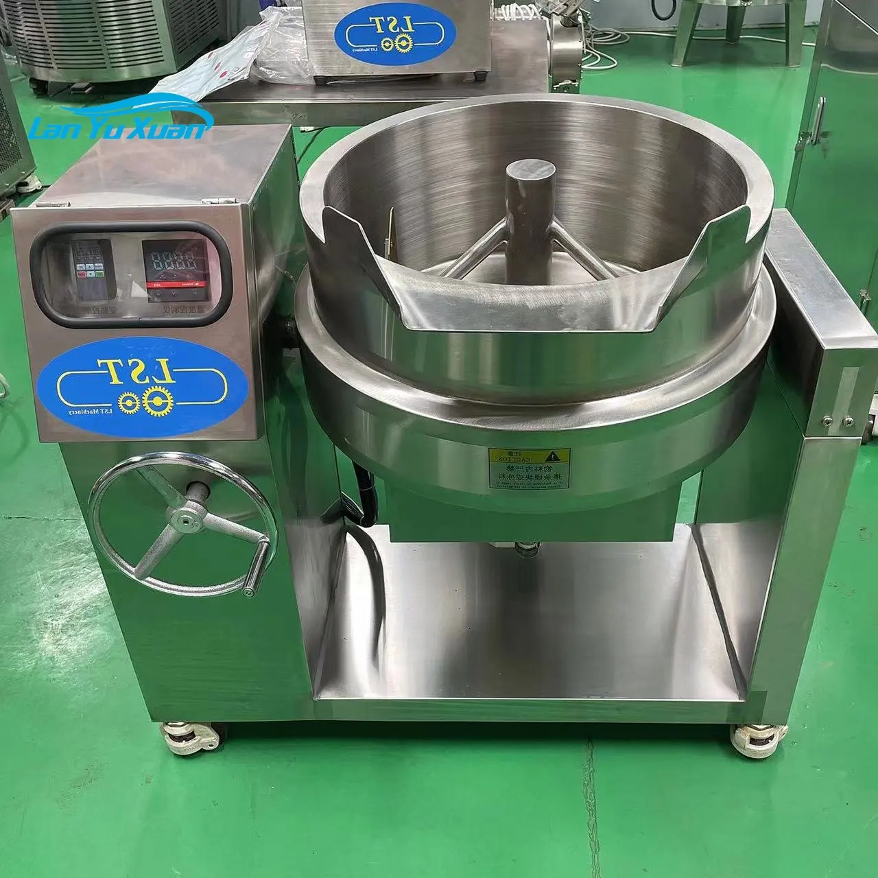 LST 50L Hard Candy Kettle Sugar Cooking Pot Gummy Candy Making Machine