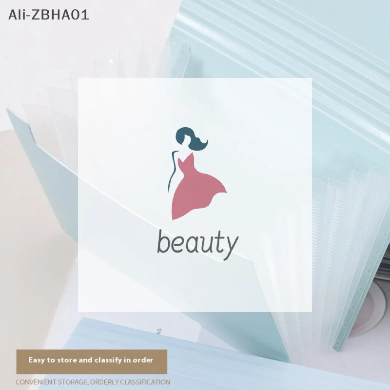 Чехол для тарелки для ногтей, сумка для органов A6, прямоугольный держатель для тарелки для штамповки ногтей, 7 слотов, пустой органайзер для хранения шаблонов, буклет