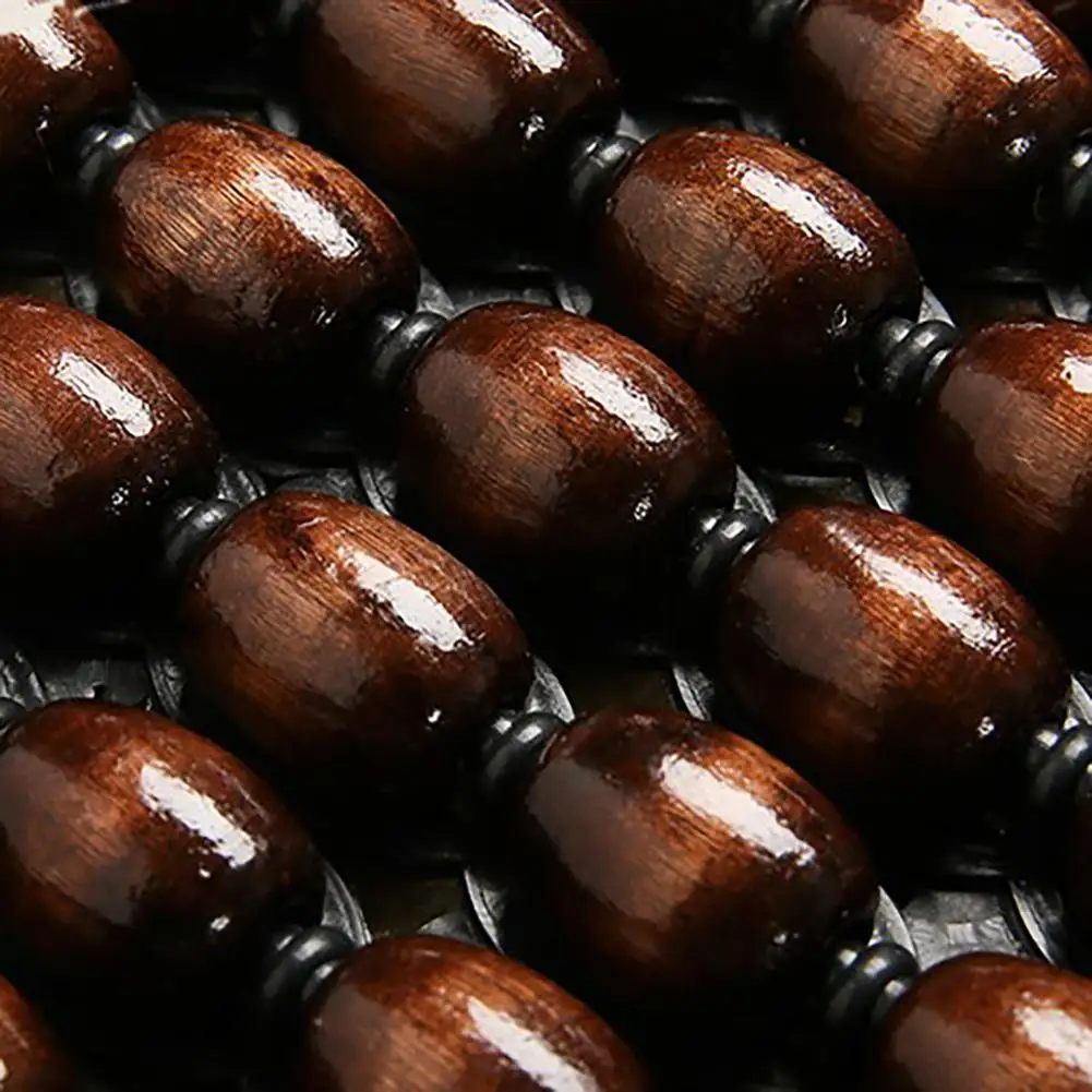 Cooling Detachable Car Wooden Bead Cushion for Car Bead Seat Cushion Cooling Detachable Car Wooden Bead Cushion for Car