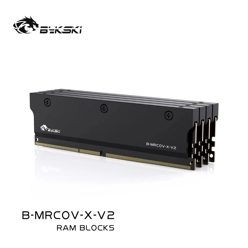 Bykski B-MRCOV-X-V2 Memory RAM Armor Water Block Cooling Vest Support DDR5 GEN 5 Memory Heat Sink