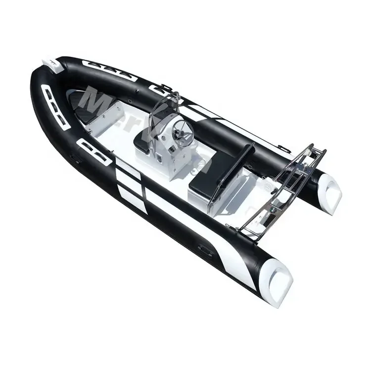 RIB 480 Durable Hypalon/Orca Inflatable RIB racing Boats with outboard motor