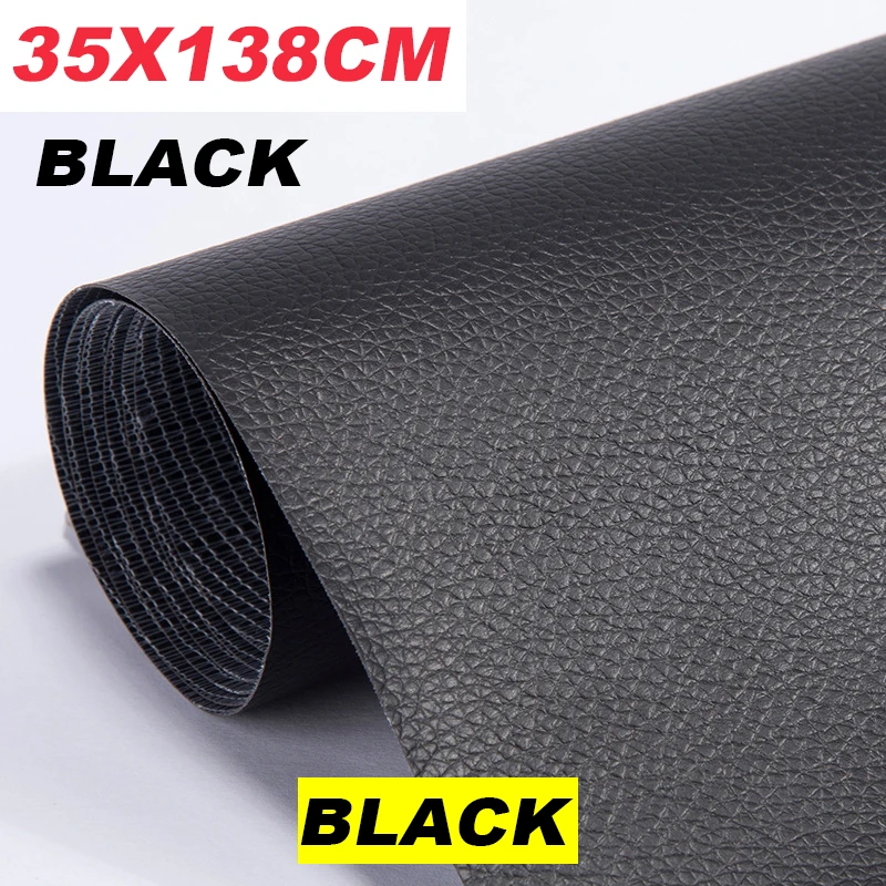 35*138CM Self-Adhesive Leather Repair Sticker for Car Seat Sofa Home Leather Repair PU Leather Stickers DIY Refurbishing Patches