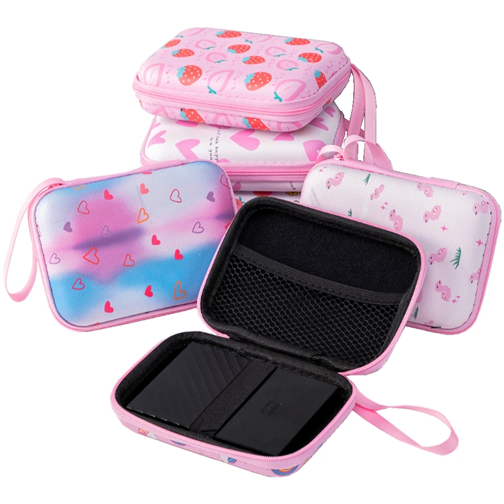 

3 шт./лот, портативная веревка с изысканным узором, ящик для хранения из ЭВА для наушников, кабели для передачи данных, портативные зарядные устройства, жесткие диски, USB-палочки