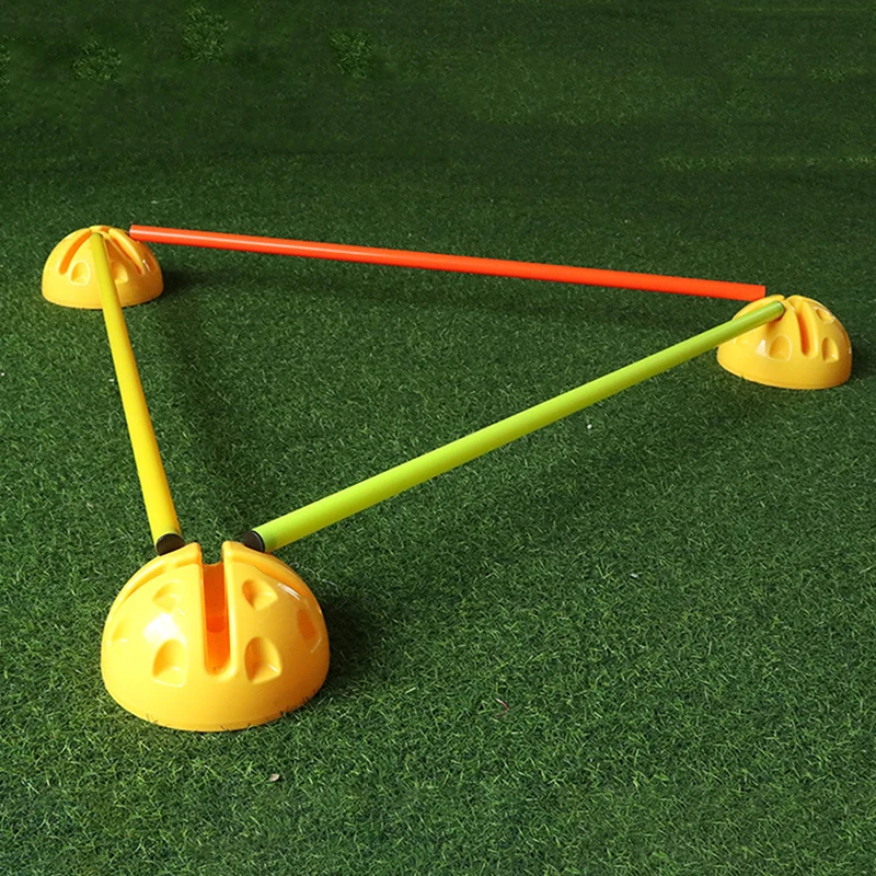 1pcs הזרקת מים בסיס כדורגל דלת מוט סמל לוח אימון ציוד סימן מכשול