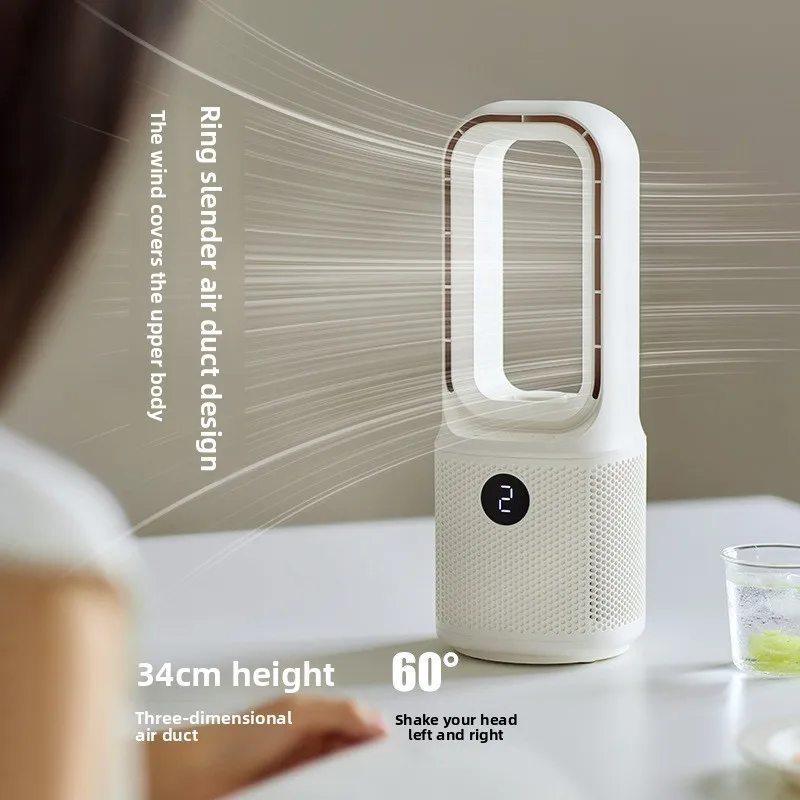 مروحة مرطبة صغيرة USB مبرد هواء مع رذاذ، محمول للسفر المنزلي، 6 سرعات، ضوضاء منخفضة، هدية عملية فائقة الهدوء للصيف