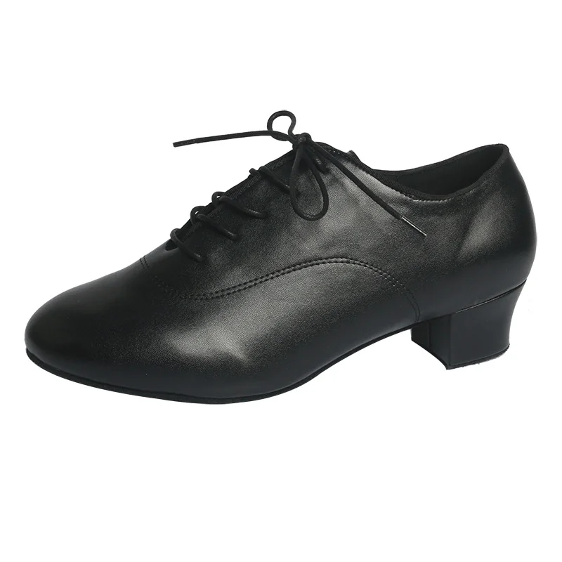 Venus Lure – chaussures de danse latine personnalisées pour hommes, en cuir et daim, semelle souple, talon 1.6 pouces